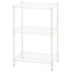 11月末処分　新品ニトリスチールラック専用キャスター付き