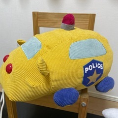 ぷいぷいモルカー　コーデュロイ　ぬいぐるみ　パトモルカーの画像