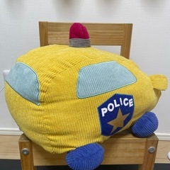 ぷいぷいモルカー　コーデュロイ　ぬいぐるみ　パトモルカーの画像