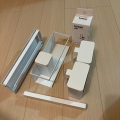 山崎実業TOWER マグマネットキッチン収納グッズ