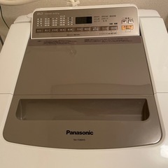 パナソニック2017年製洗濯機