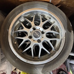 165/55/R15中古夏タイヤホイル付