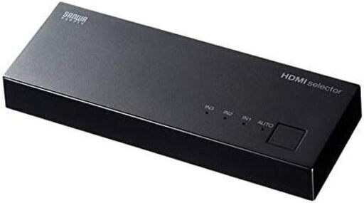 サンワサプライ SW-HD31L HDMI切替器（3入力・1出力）