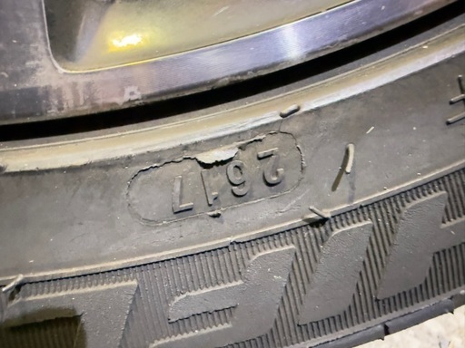 215/45/R17中古夏タイヤホイル付