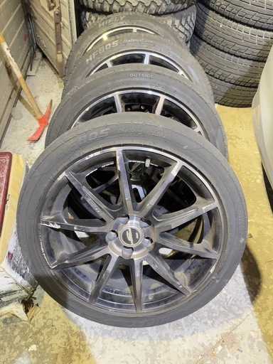 215/45/R17中古夏タイヤホイル付