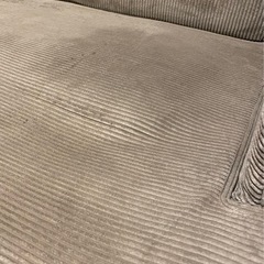 ソファ オットマン付 クッション2コ付 日本製の画像