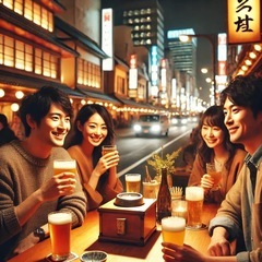 札幌で少人数飲み会！気軽に飲んで話せる仲間を募集中