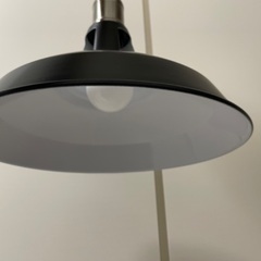 ペンダントライト　ブラック　電球付きの画像