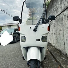 ジャイロキャノピー 2st 2スト 車体 実動 セル始動 神奈川 横浜発  ホンダ HONDA ボックス BOX付き ジャイロX ミニカーの画像