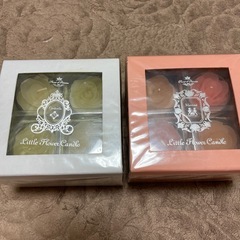 アロマキャンドル　　色と香り違いの2箱
