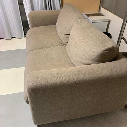 無印良品　2.5シーター　フェザー・ポケット・コイル