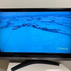 東芝 37V型 液晶テレビ REGZA ／ HDDレコーダー Wチューナー 搭載 東芝 液晶テレビ37型 レコーダー機能内蔵 REGZA レグザ