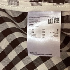 すぐ売りたい【未使用】コート秋冬チェック柄の画像