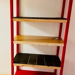 自分で作った　大型DIY棚の画像