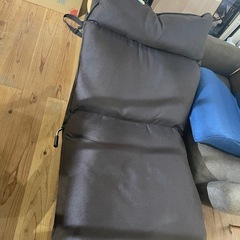 配達可【無印　ソファー    座椅子 　1人掛け】【管理番号16111】の画像