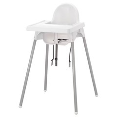 ジモスポ行き 
IKEA ベビーチェア テーブル付き ベルトなし