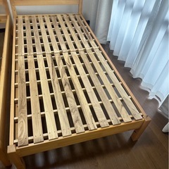 配達可【シングルベッドフレーム】【無印良品】【在庫②点】【管理番...