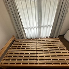 配達可【シングルベッドフレーム】【無印良品】【在庫②点】【管理番号11611】