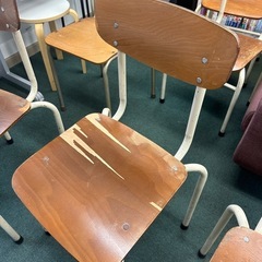 8脚セット　学校　チェア　椅子　　　　　の画像