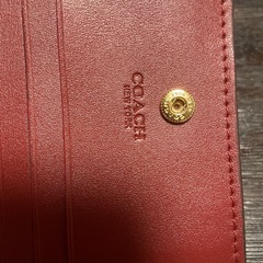COACH新品同様 折り財布の画像