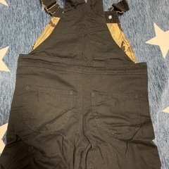 110ｻｲｽﾞ オーバーオール　黒の画像