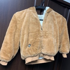 110ｻｲｽﾞ ダッフィ風ジップパーカーの画像