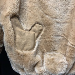 110ｻｲｽﾞ ダッフィ風ジップパーカーの画像