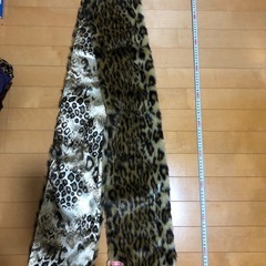 レオパード　ヒョウ柄マフラー