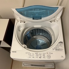 東芝 洗濯機 5.0kg AW-5G5　2017年製の画像