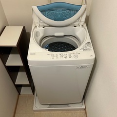 東芝 洗濯機 5.0kg AW-5G5　2017年製の画像