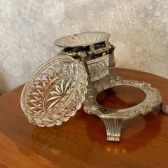 アンティークシュガーポット☆アクセサリー入れにも☆の画像