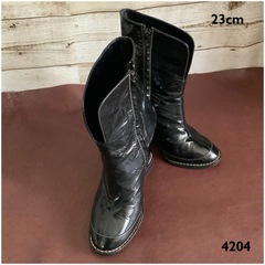 クロエ【23㎝位】ブーツ☆クリーニングお手入れ済4204