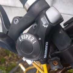 自転車 クロスバイク 700c シマノ7段変速 軽量 アルミフレーム フロントクの画像