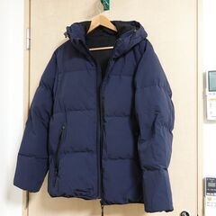 GU　ヒートパデッドブルゾン黒　メンズLサイズ　昨冬の1シーズン...