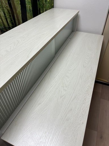 【美品】バタフライ両面キッチンカウンター