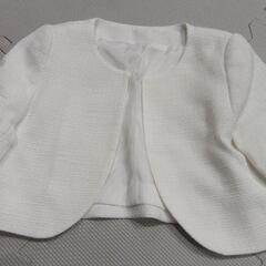 女の子用ワンピース（120）とジャケット（120）（値下げ）の画像