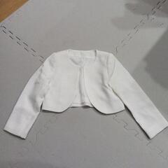 女の子用ワンピース（120）とジャケット（120）（値下げ）の画像