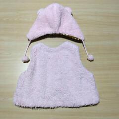 80ｻｲｽﾞベスト帽子付きの画像