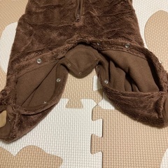 gapモコモコロンパース80着ぐるみの画像