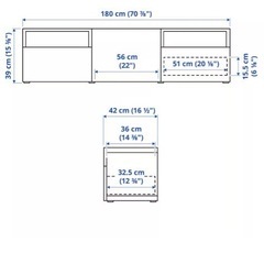 IKEA ローボード テレビ台の画像