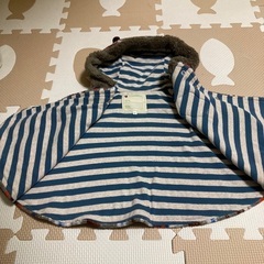 ポンチョ90ベビー服⭐︎アウターの画像