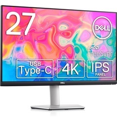 Dell S2722QC 27インチ 4K モニター
