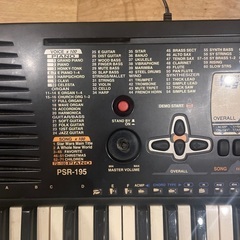 YAMAHA 電子キーボード　PSR-195の画像