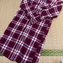 ★イング　ロングシャツ　チュニック　Mサイズ　両サイドスリット入...