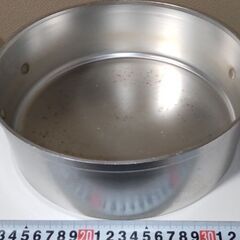 QPサルビア厚底鍋 24cm アルミ製蒸し鍋の画像