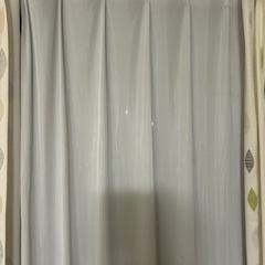 透けないレースカーテン　2枚セット　もうすぐ処分