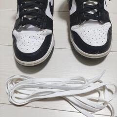 NIKE DUNK High スニーカー レトロ ホワイト＆ブラック パンダ 27cmの画像