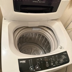 11/24引取り限定 洗濯機の画像