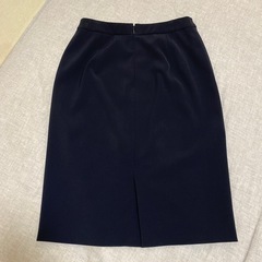 INDIVI ネイビー スカートスーツ サイズSの画像