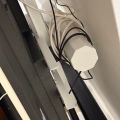 白 テレビ　 【ニトリ テレビスタンド付】の画像